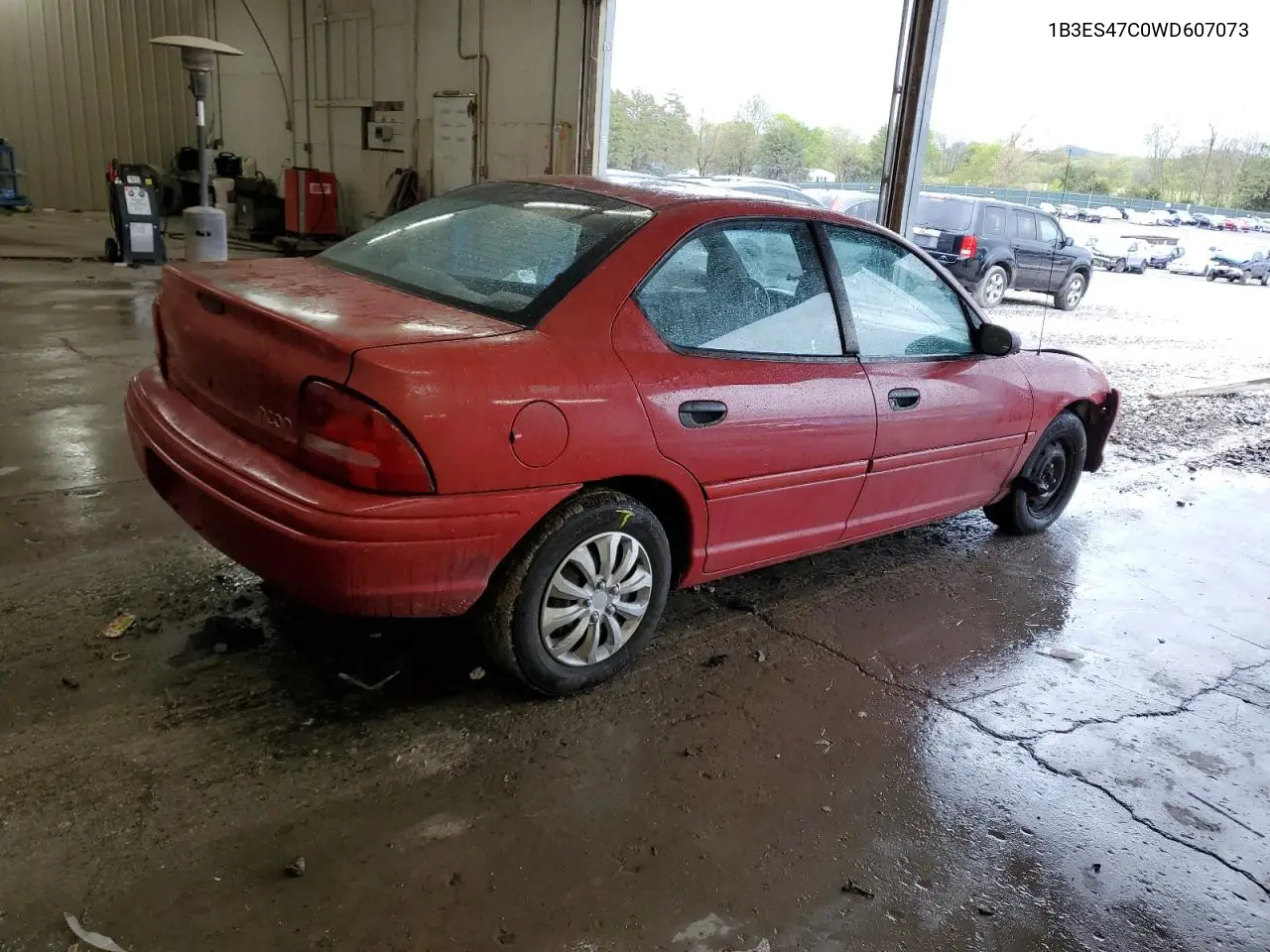 1998 Dodge Neon Highline VIN: 1B3ES47C0WD607073 Lot: 57111305
