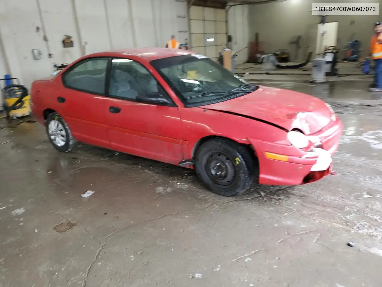 1998 Dodge Neon Highline VIN: 1B3ES47C0WD607073 Lot: 57111305