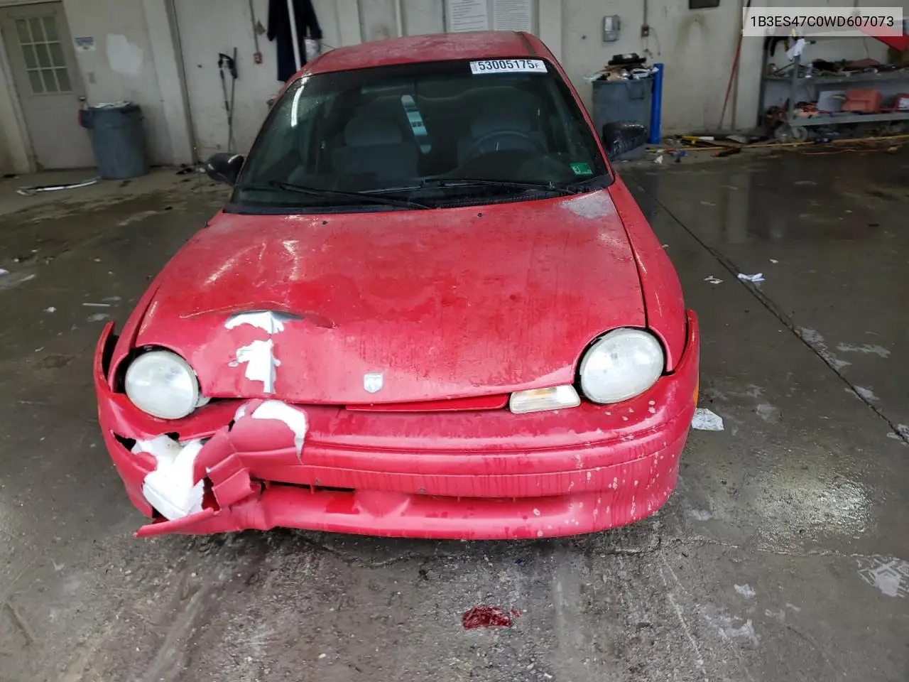 1998 Dodge Neon Highline VIN: 1B3ES47C0WD607073 Lot: 57111305