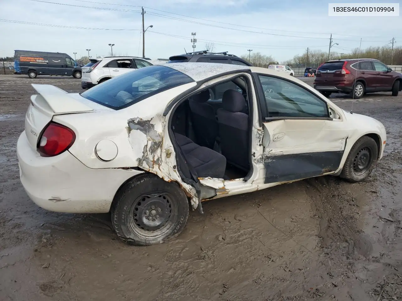 2001 Dodge Neon Se VIN: 1B3ES46C01D109904 Lot: 51752865