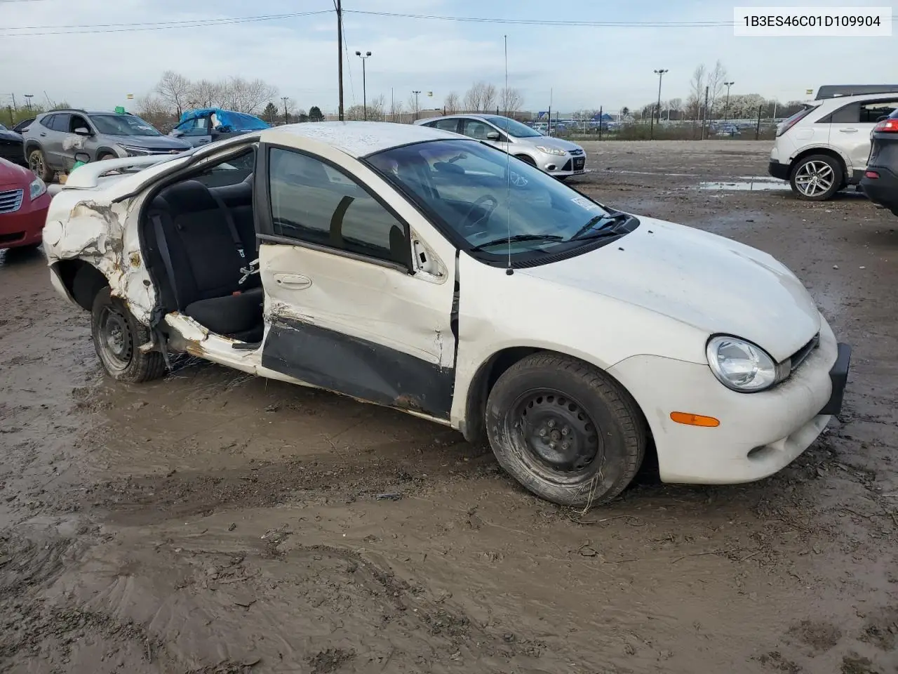 2001 Dodge Neon Se VIN: 1B3ES46C01D109904 Lot: 51752865