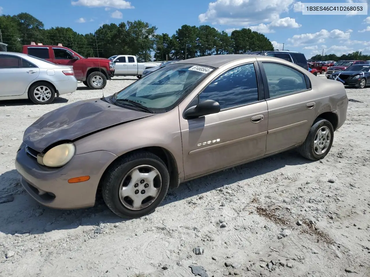 2001 Dodge Neon Se VIN: 1B3ES46C41D268053 Lot: 61468564