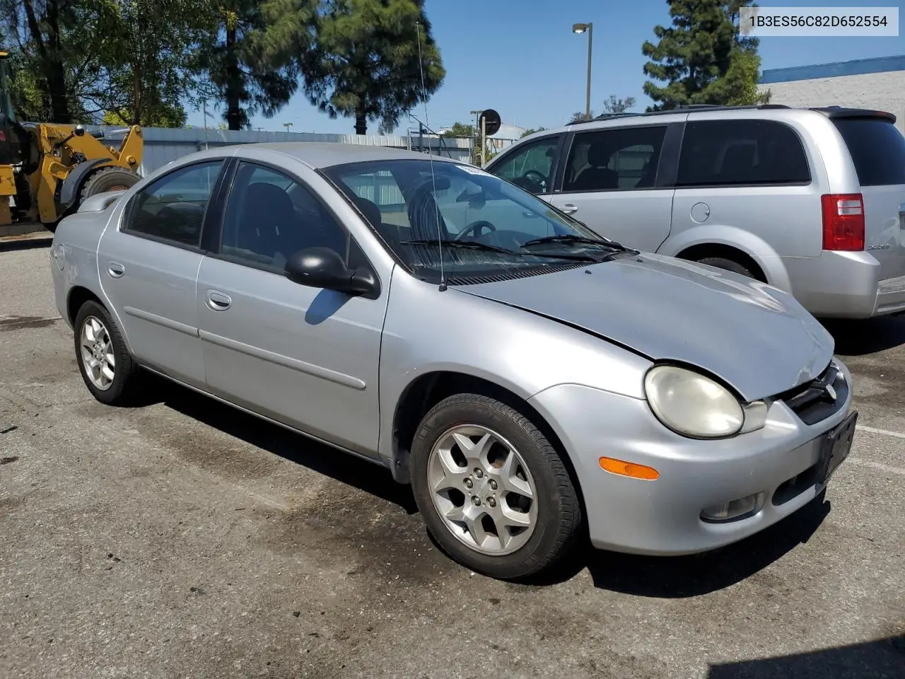 2002 Dodge Neon Es VIN: 1B3ES56C82D652554 Lot: 56375945