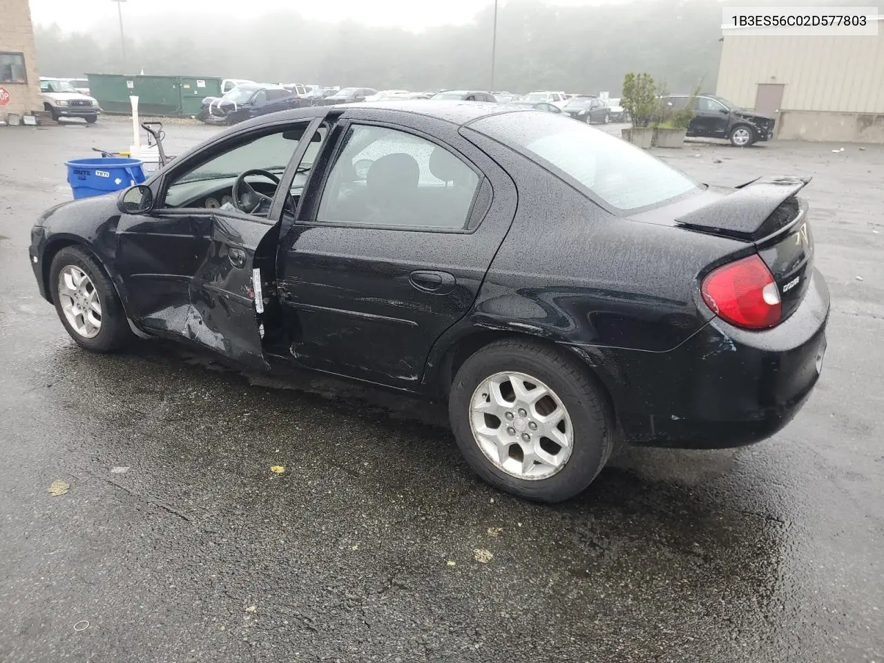 2002 Dodge Neon Es VIN: 1B3ES56C02D577803 Lot: 58838175