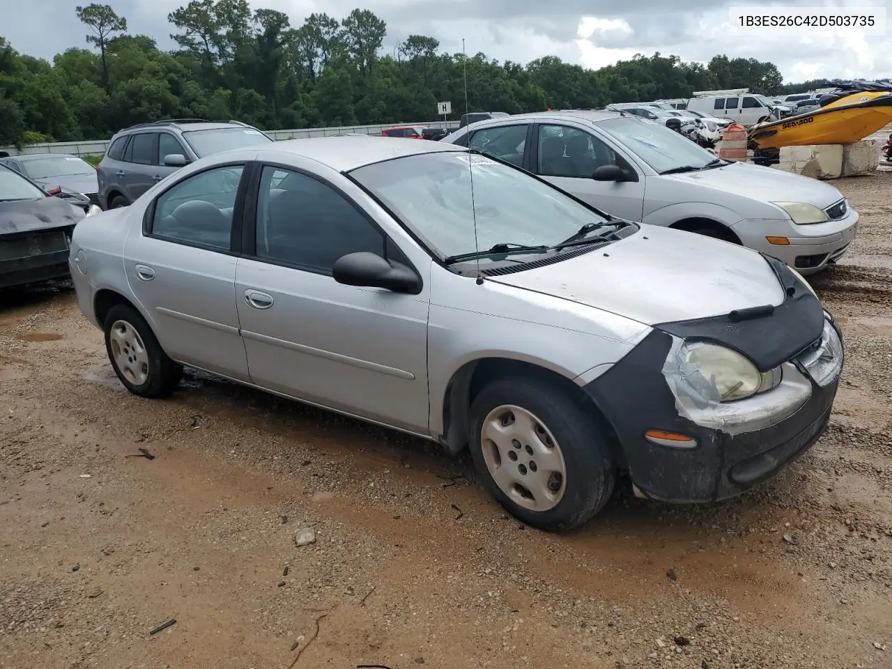 2002 Dodge Neon VIN: 1B3ES26C42D503735 Lot: 60634035