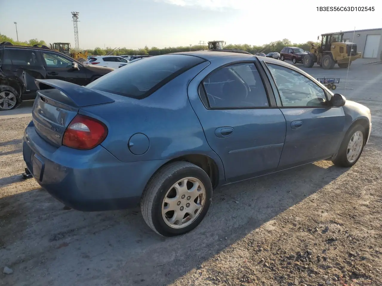 2003 Dodge Neon Sxt VIN: 1B3ES56C63D102545 Lot: 53118975