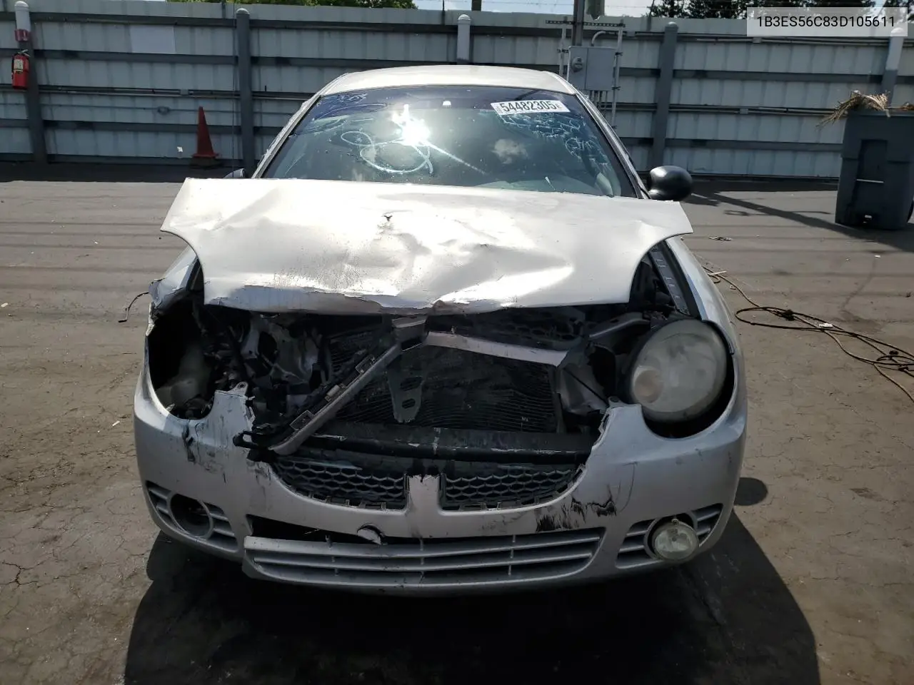 2003 Dodge Neon Sxt VIN: 1B3ES56C83D105611 Lot: 54482305