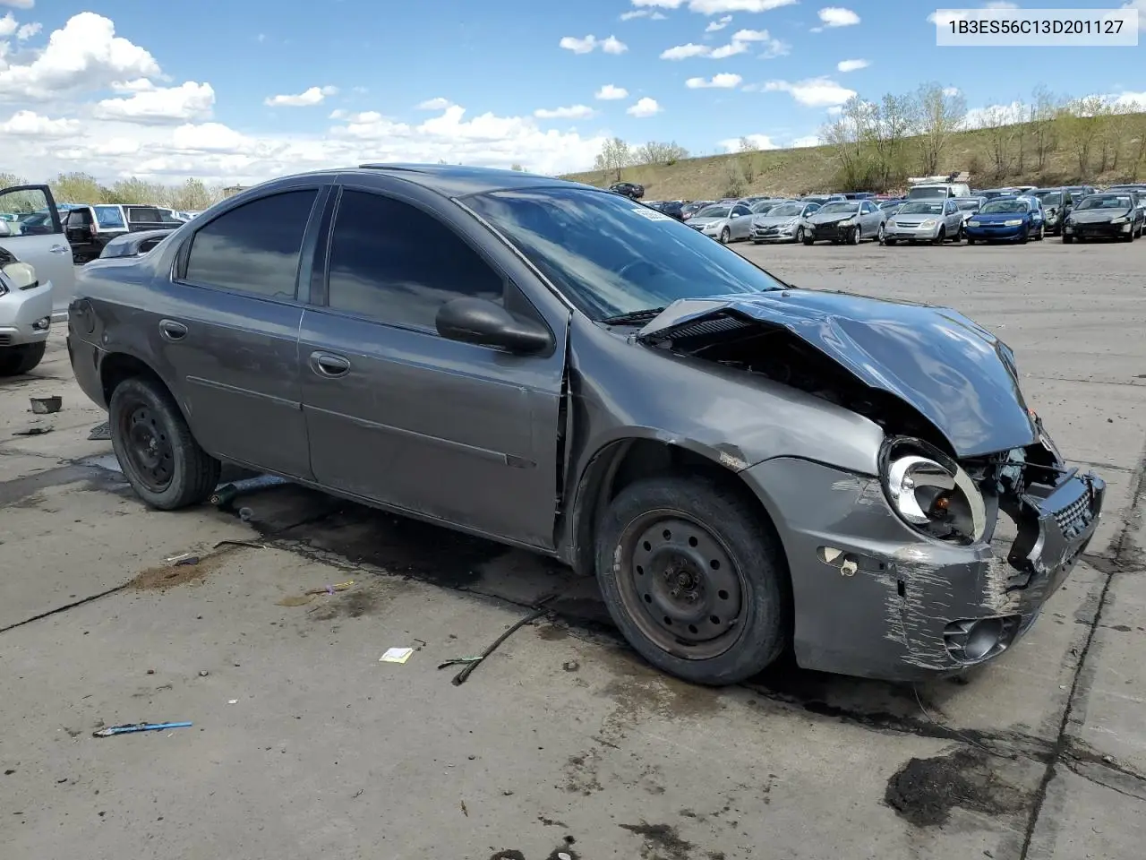 2003 Dodge Neon Sxt VIN: 1B3ES56C13D201127 Lot: 55269195
