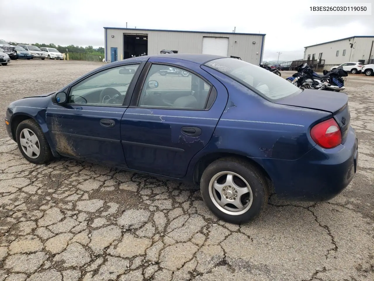 2003 Dodge Neon Se VIN: 1B3ES26C03D119050 Lot: 57053405