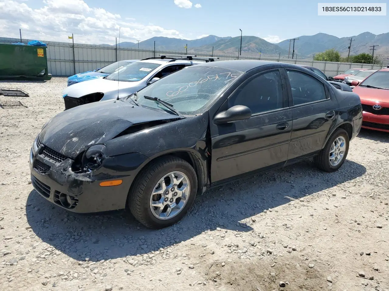 2003 Dodge Neon Sxt VIN: 1B3ES56C13D214833 Lot: 60065175
