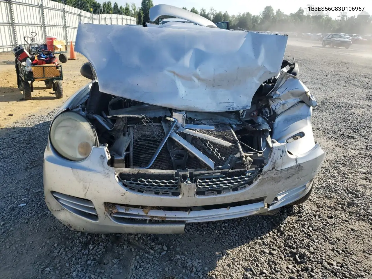 2003 Dodge Neon Sxt VIN: 1B3ES56C83D106967 Lot: 62285514