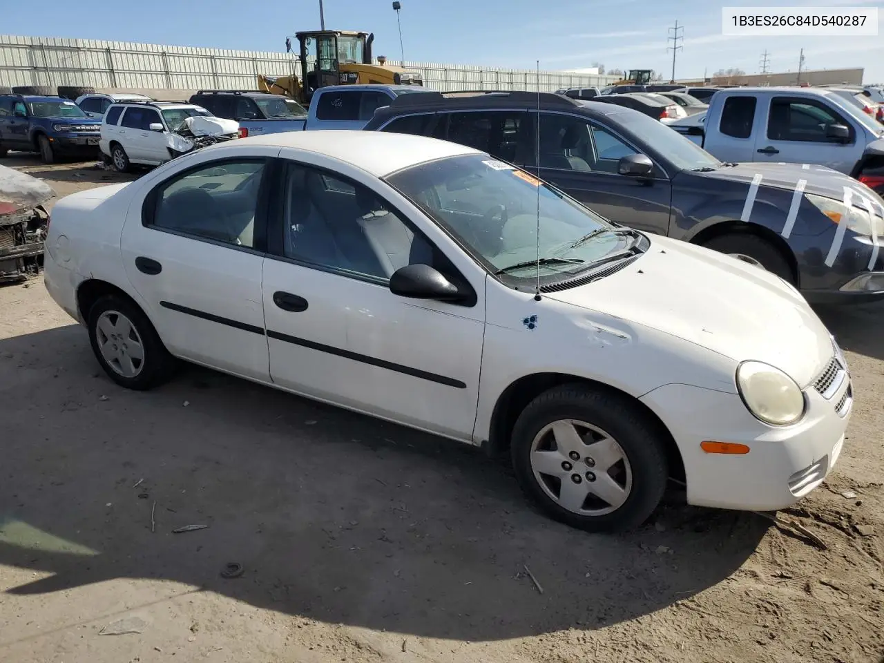 2004 Dodge Neon Base VIN: 1B3ES26C84D540287 Lot: 45035715