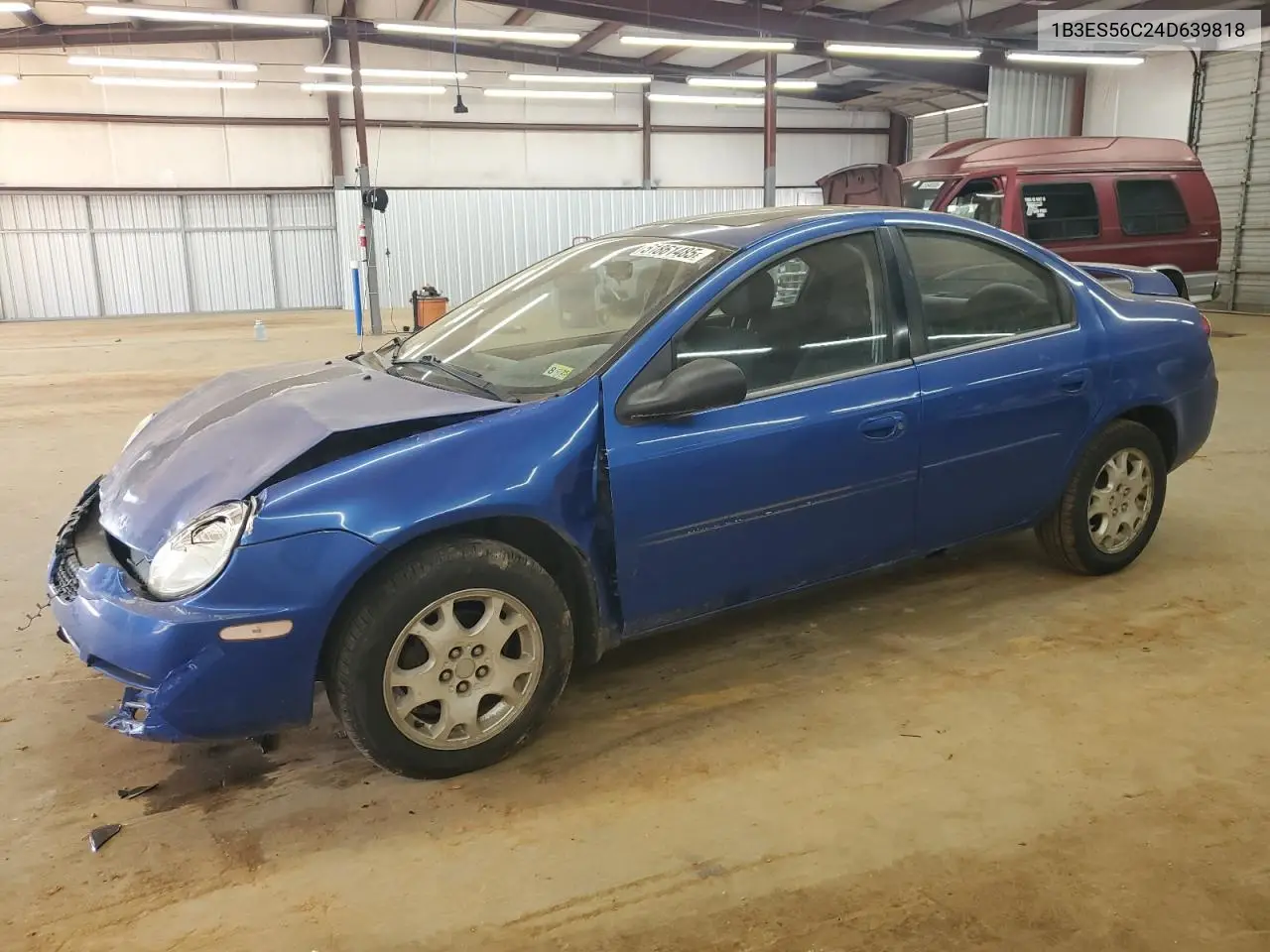 2004 Dodge Neon Sxt VIN: 1B3ES56C24D639818 Lot: 51861485