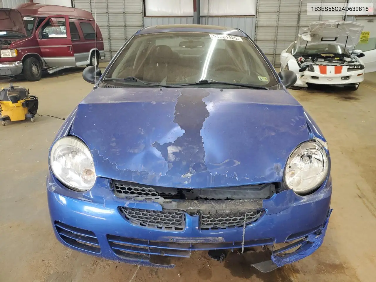 2004 Dodge Neon Sxt VIN: 1B3ES56C24D639818 Lot: 51861485
