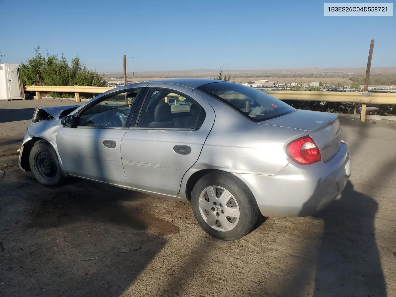 2004 Dodge Neon Base VIN: 1B3ES26C04D558721 Lot: 52985235