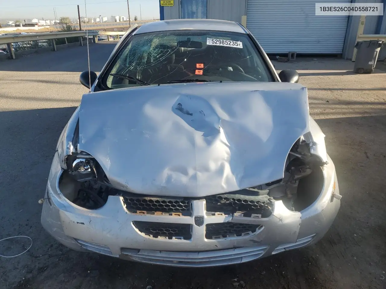 2004 Dodge Neon Base VIN: 1B3ES26C04D558721 Lot: 52985235