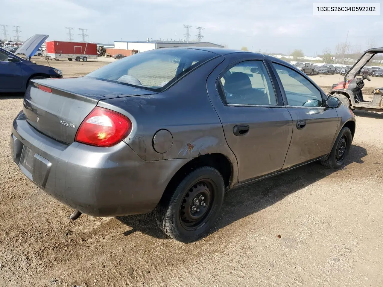 2004 Dodge Neon Base VIN: 1B3ES26C34D592202 Lot: 54246605