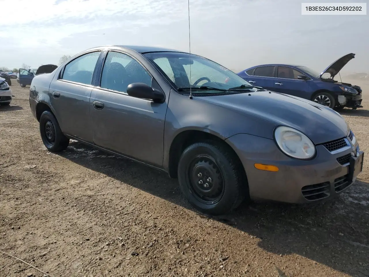 2004 Dodge Neon Base VIN: 1B3ES26C34D592202 Lot: 54246605