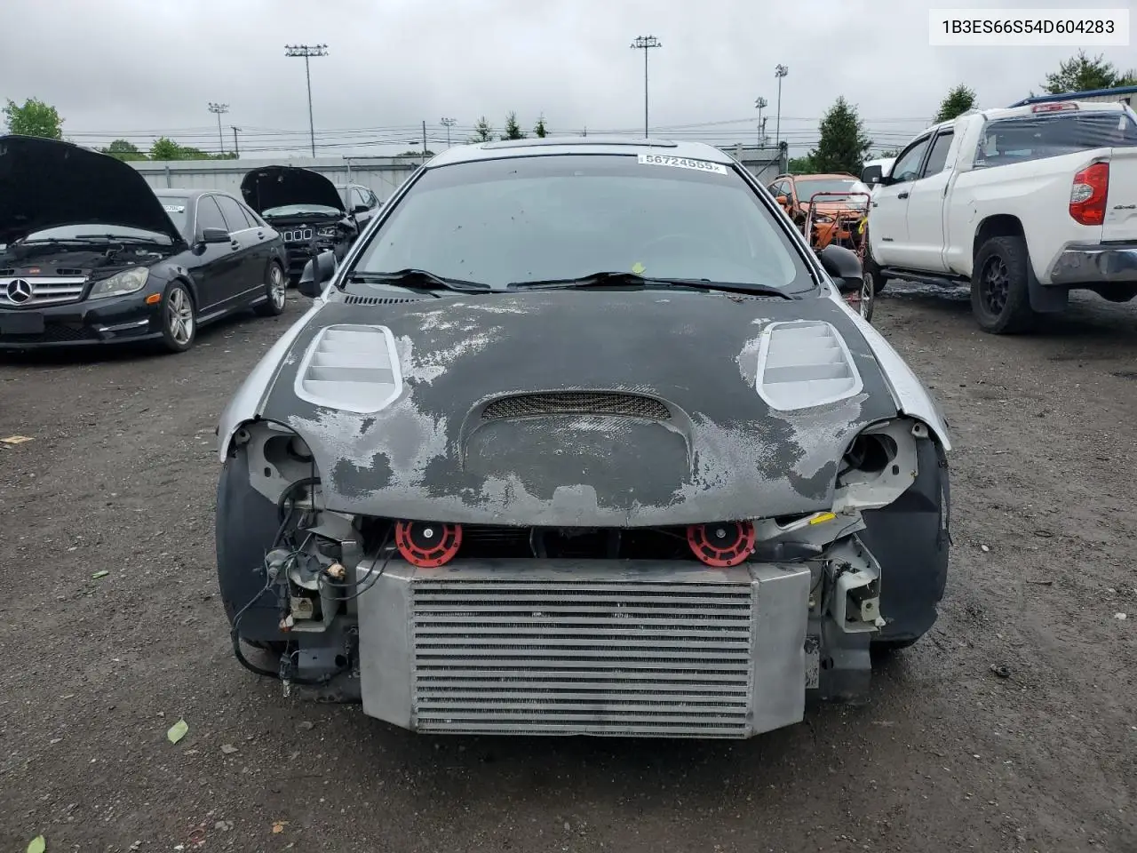 2004 Dodge Neon Srt-4 VIN: 1B3ES66S54D604283 Lot: 56724555