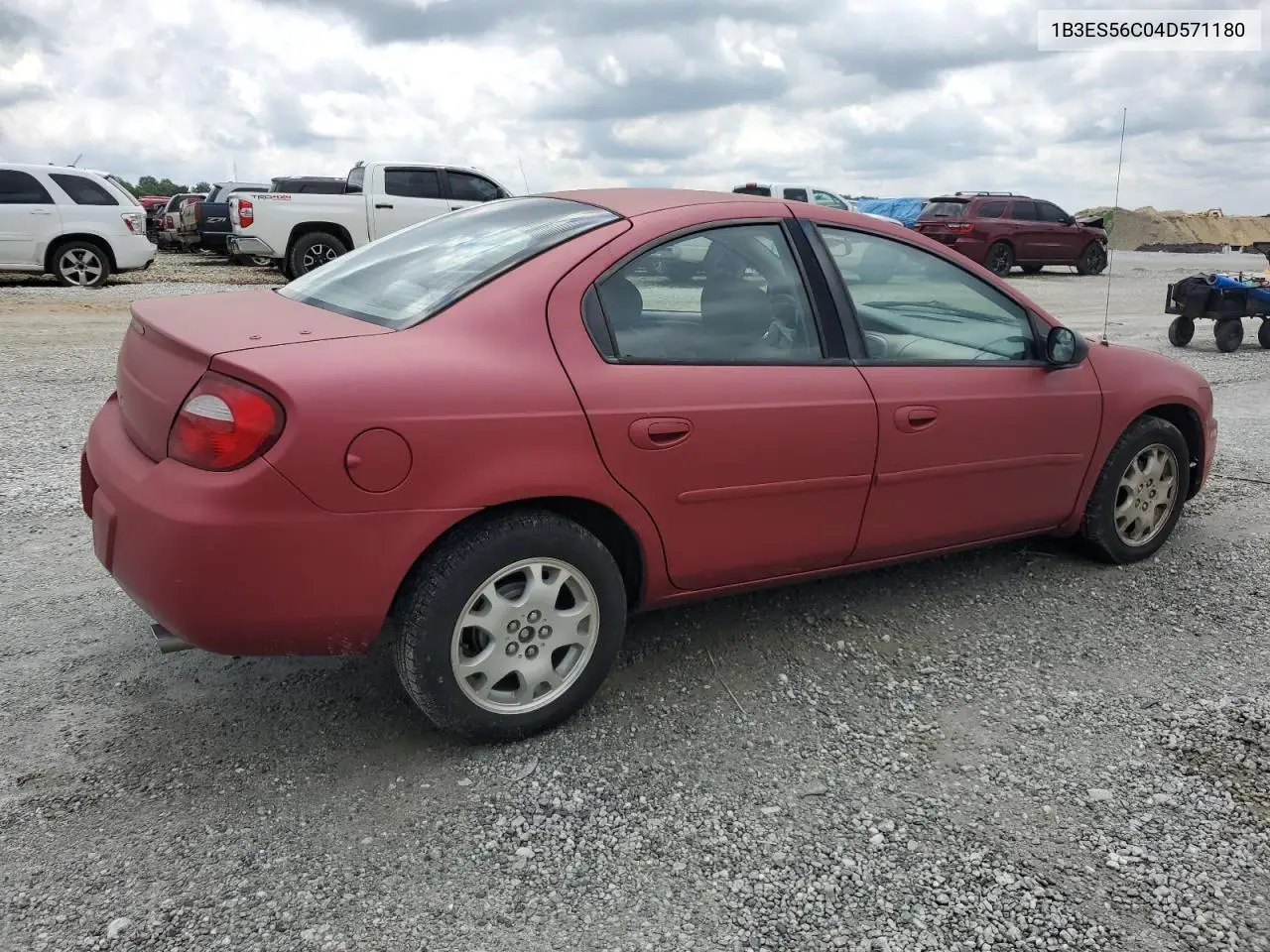2004 Dodge Neon Sxt VIN: 1B3ES56C04D571180 Lot: 56933765
