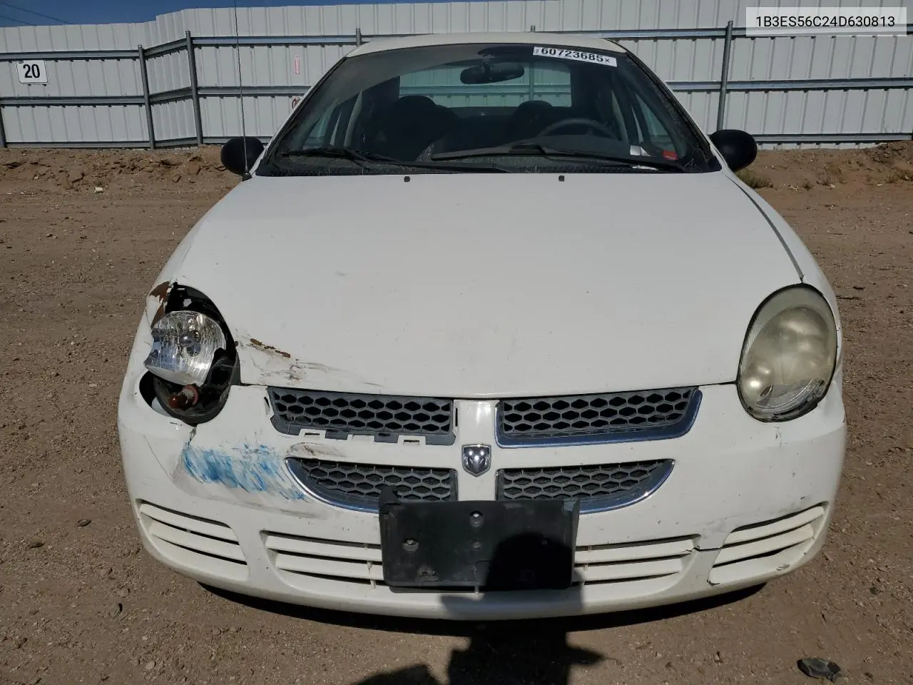 2004 Dodge Neon Sxt VIN: 1B3ES56C24D630813 Lot: 60723685