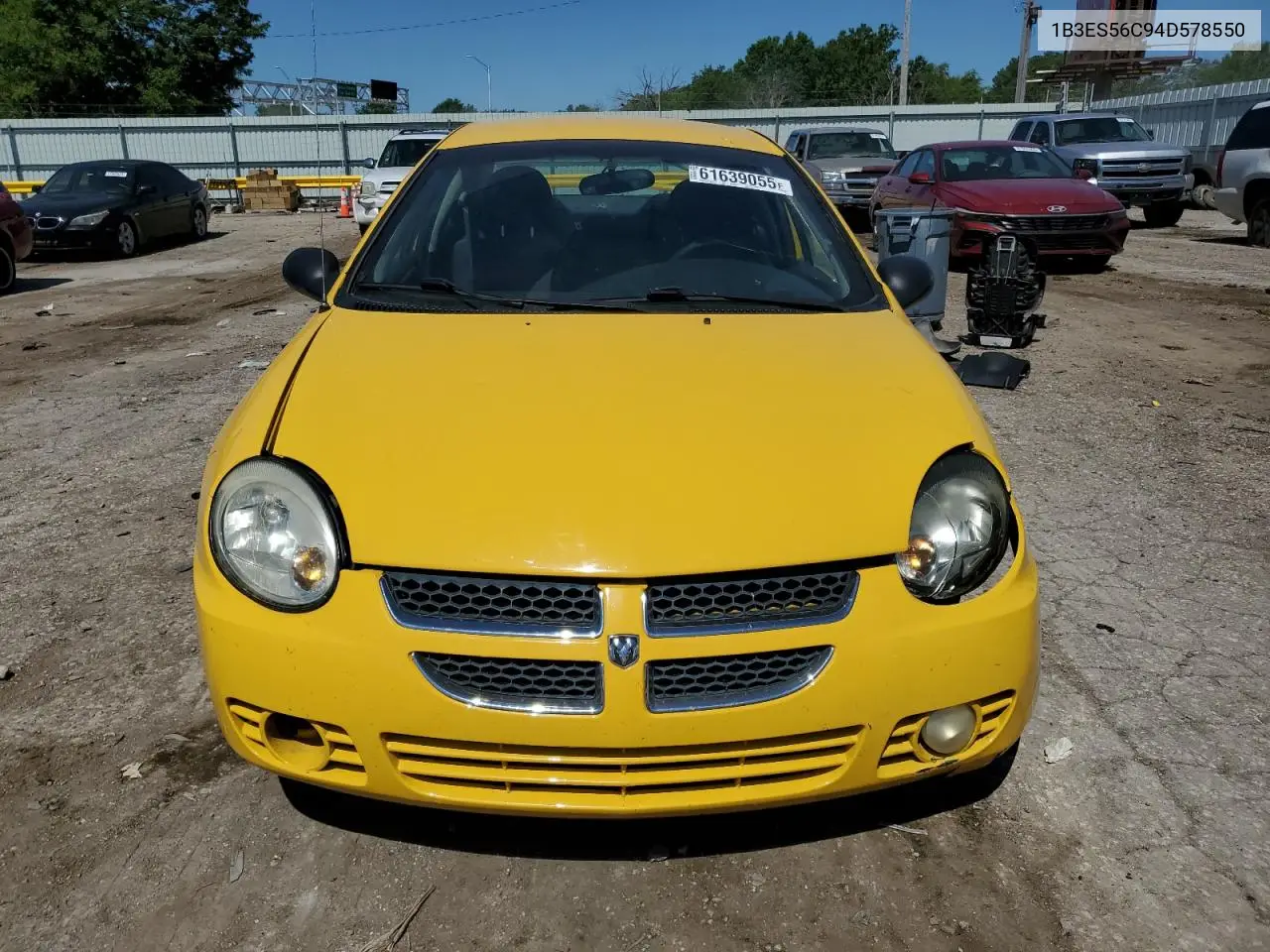 2004 Dodge Neon Sxt VIN: 1B3ES56C94D578550 Lot: 61639055