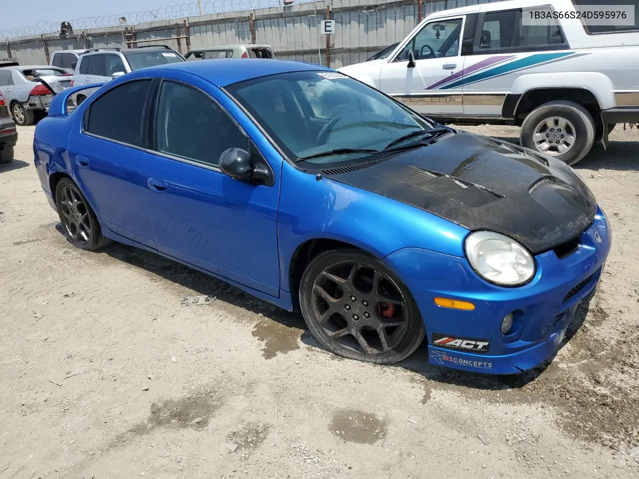2004 Dodge Neon Srt-4 VIN: 1B3AS66S24D595976 Lot: 61818645