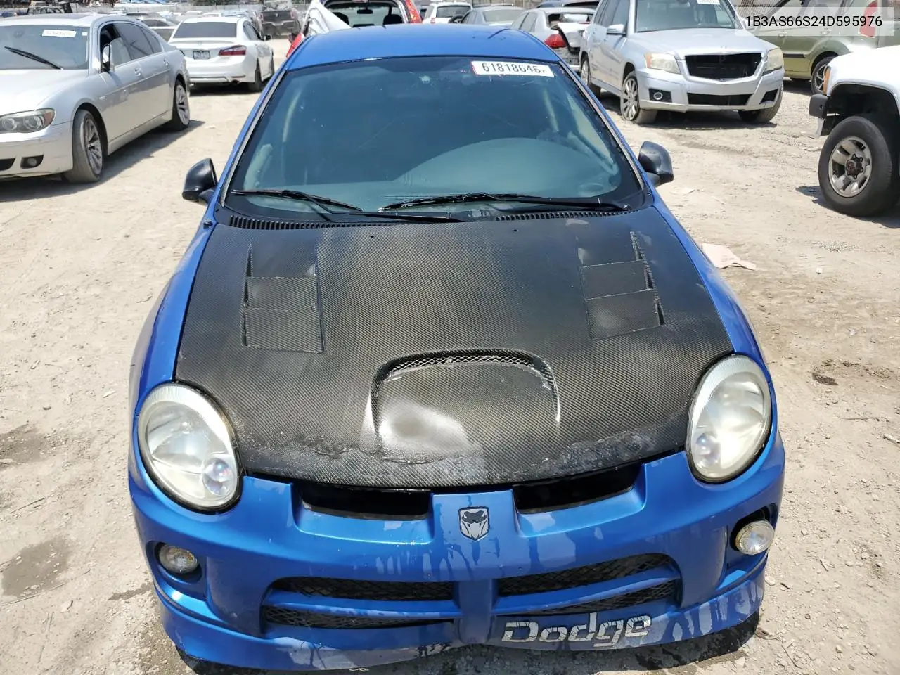 2004 Dodge Neon Srt-4 VIN: 1B3AS66S24D595976 Lot: 61818645