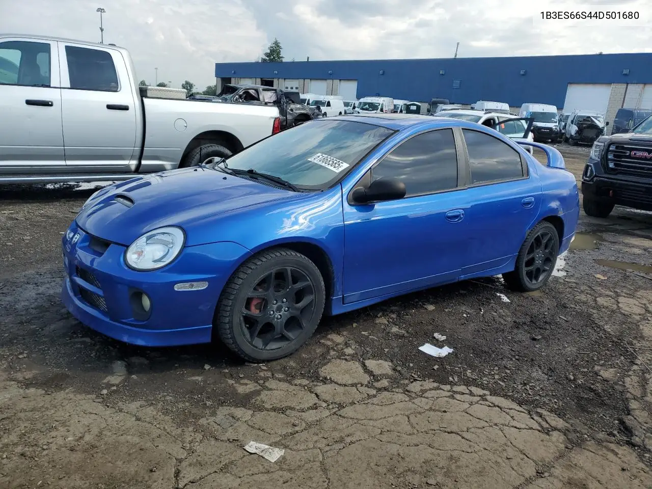 2004 Dodge Neon Srt-4 VIN: 1B3ES66S44D501680 Lot: 61868585