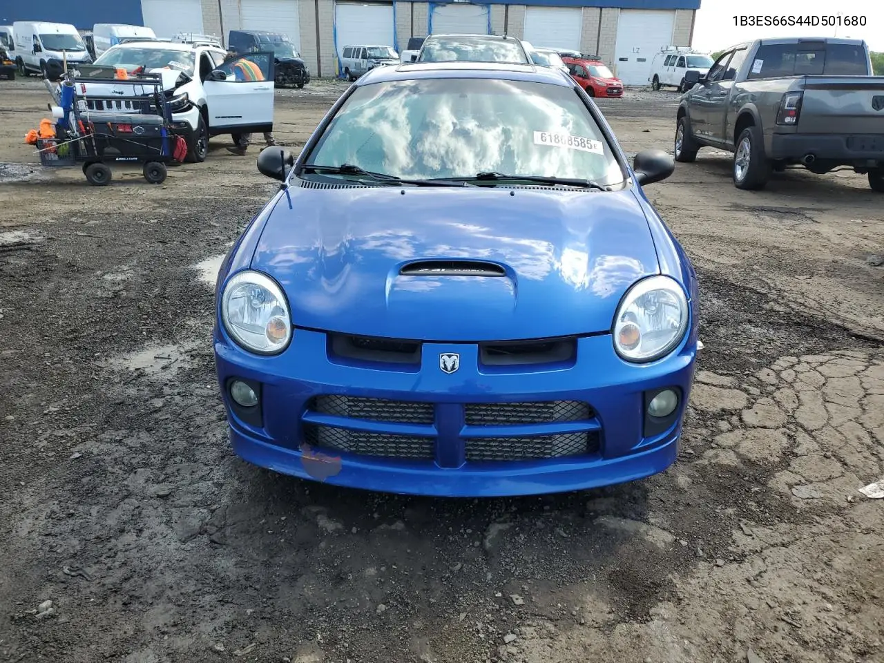2004 Dodge Neon Srt-4 VIN: 1B3ES66S44D501680 Lot: 61868585