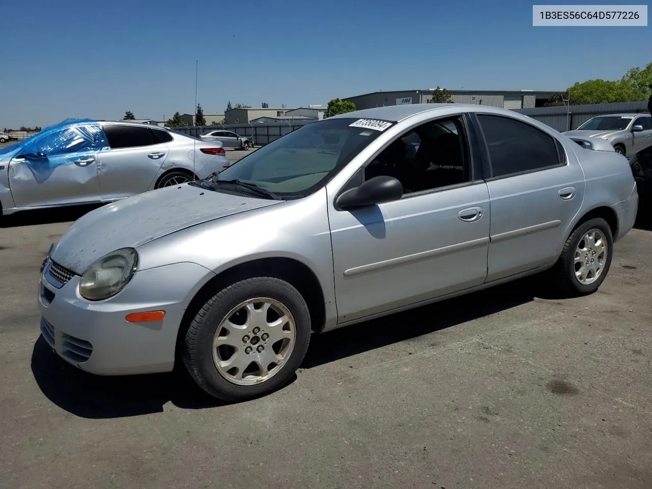 2004 Dodge Neon Sxt VIN: 1B3ES56C64D577226 Lot: 77482994
