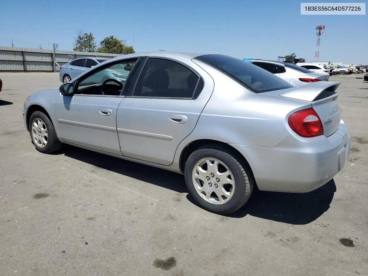 2004 Dodge Neon Sxt VIN: 1B3ES56C64D577226 Lot: 77482994