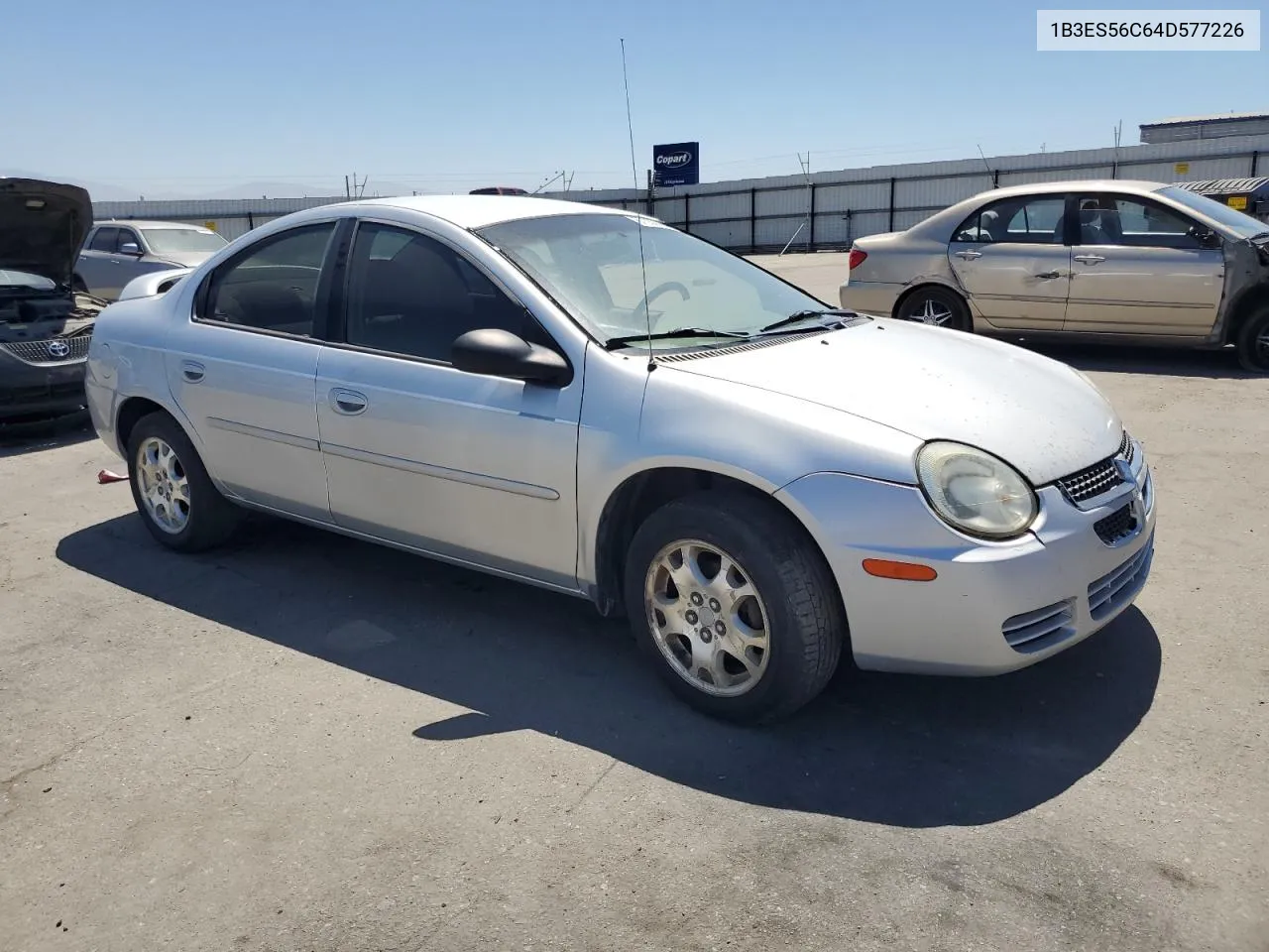 2004 Dodge Neon Sxt VIN: 1B3ES56C64D577226 Lot: 77482994