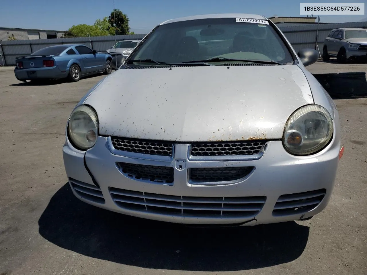 2004 Dodge Neon Sxt VIN: 1B3ES56C64D577226 Lot: 77482994