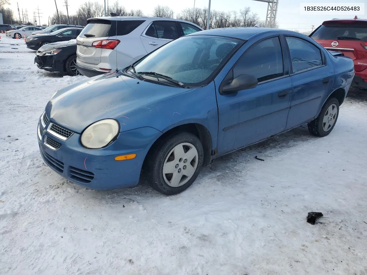 2004 Dodge Neon Base VIN: 1B3ES26C44D526483 Lot: 88456065