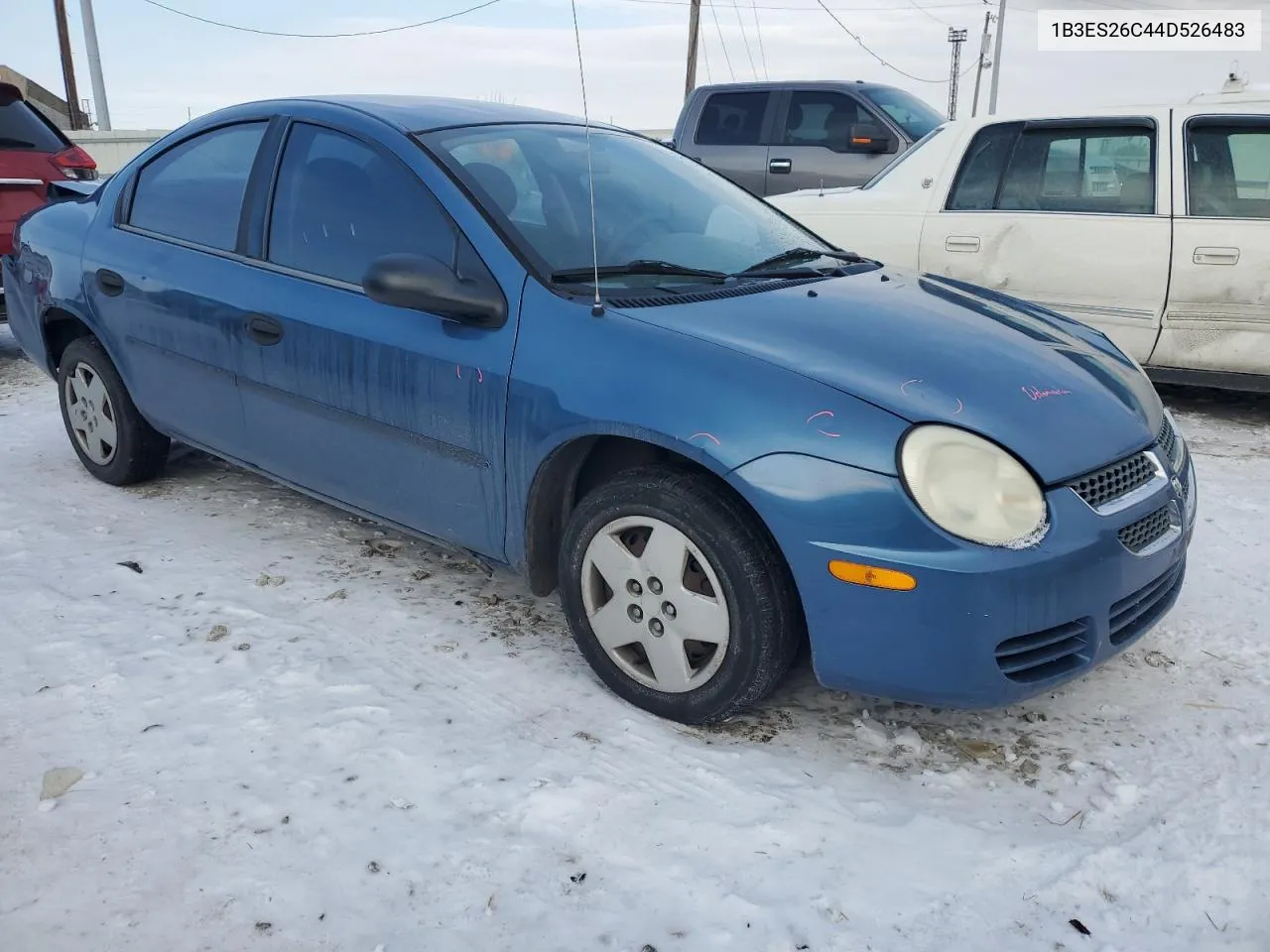 2004 Dodge Neon Base VIN: 1B3ES26C44D526483 Lot: 88456065