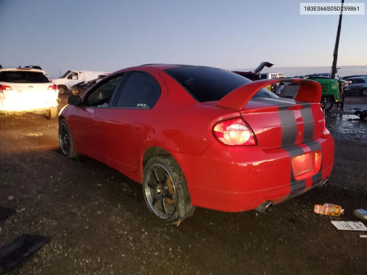 2005 Dodge Neon Srt-4 VIN: 1B3ES66S05D259861 Lot: 43053435