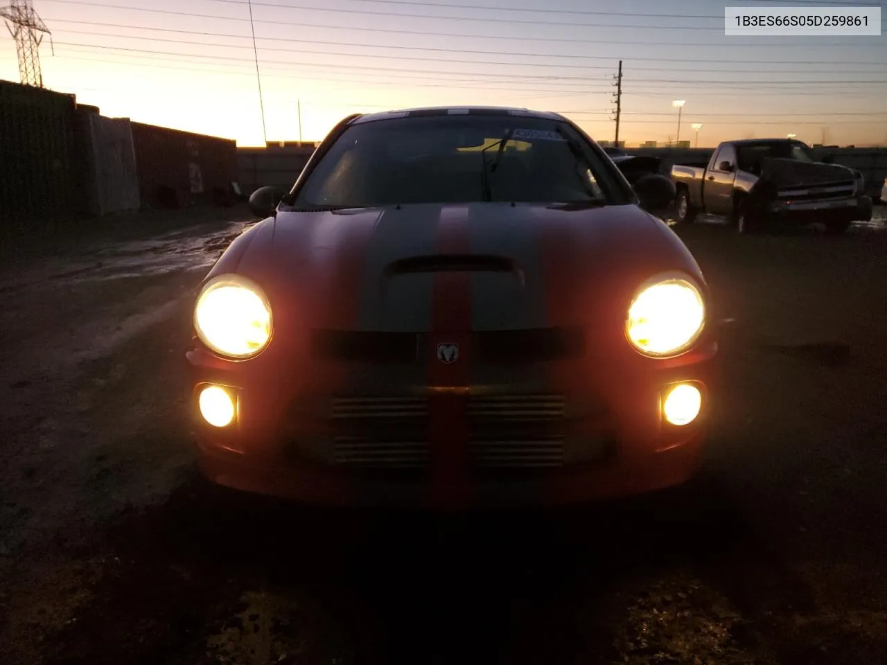 2005 Dodge Neon Srt-4 VIN: 1B3ES66S05D259861 Lot: 43053435