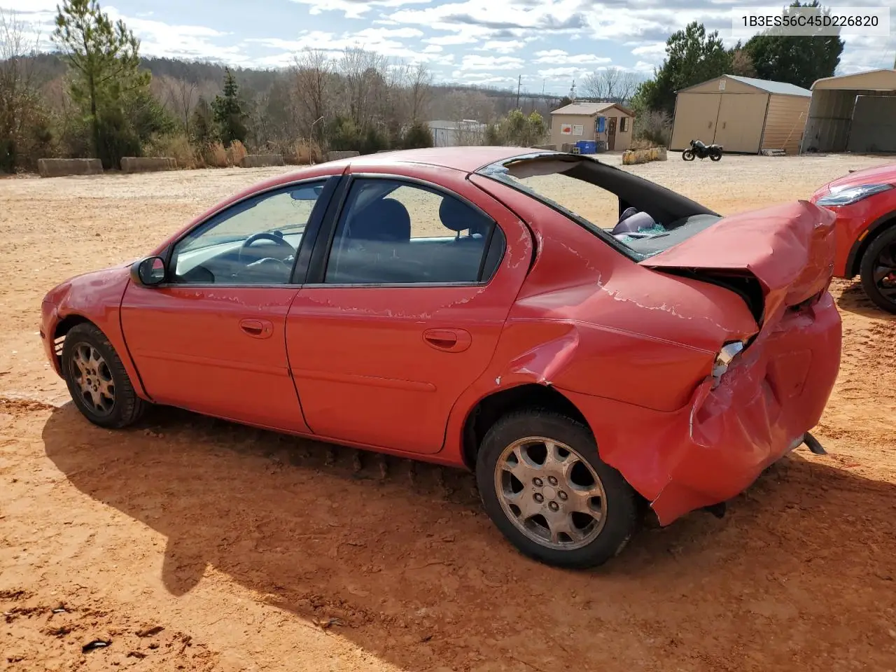 2005 Dodge Neon Sxt VIN: 1B3ES56C45D226820 Lot: 48038315