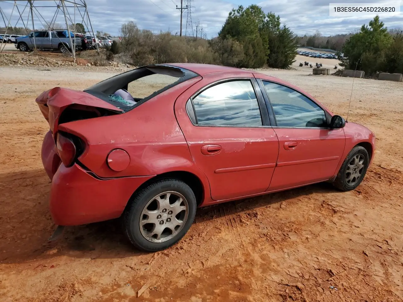 2005 Dodge Neon Sxt VIN: 1B3ES56C45D226820 Lot: 48038315