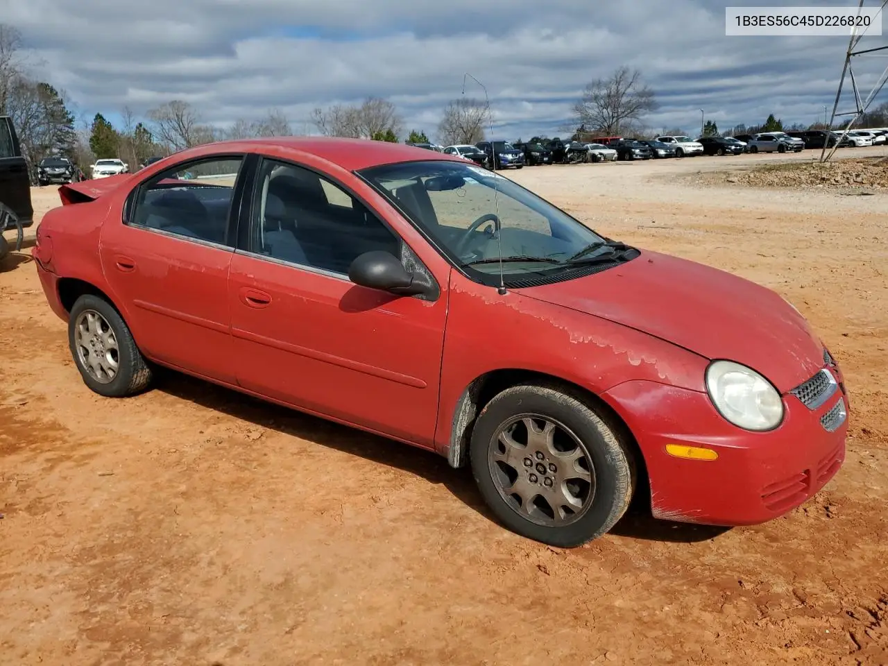 2005 Dodge Neon Sxt VIN: 1B3ES56C45D226820 Lot: 48038315