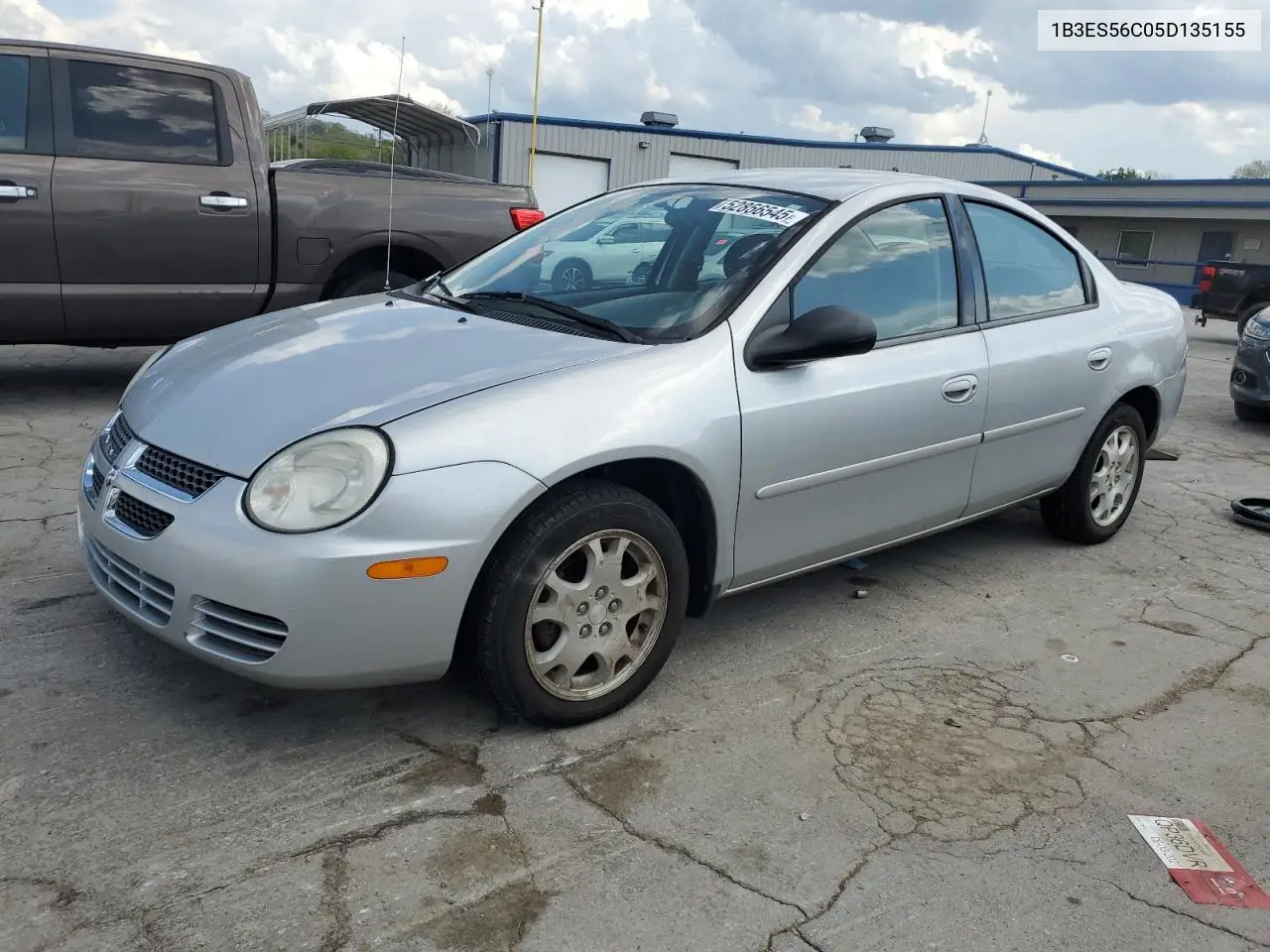 2005 Dodge Neon Sxt VIN: 1B3ES56C05D135155 Lot: 52856545