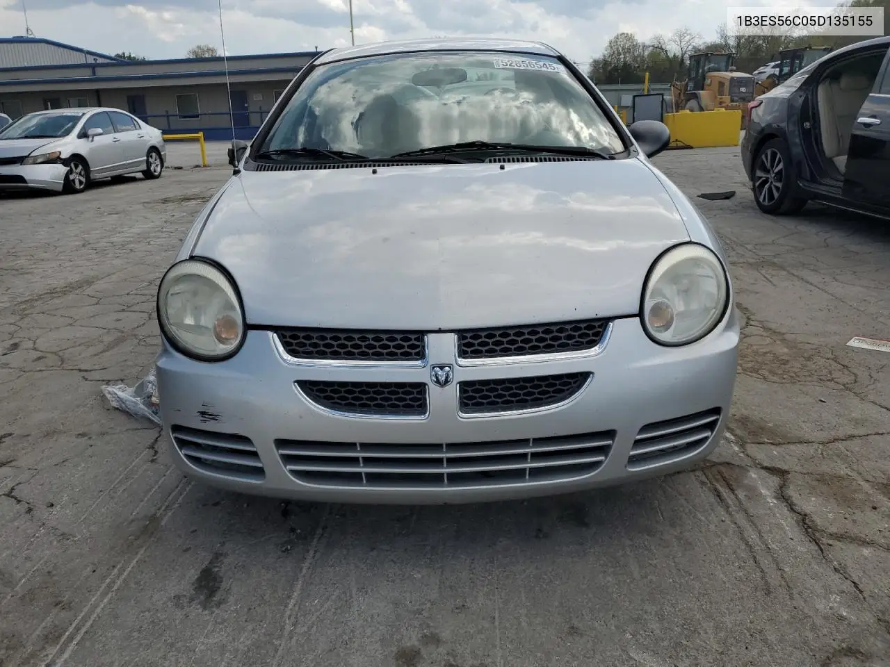 2005 Dodge Neon Sxt VIN: 1B3ES56C05D135155 Lot: 52856545