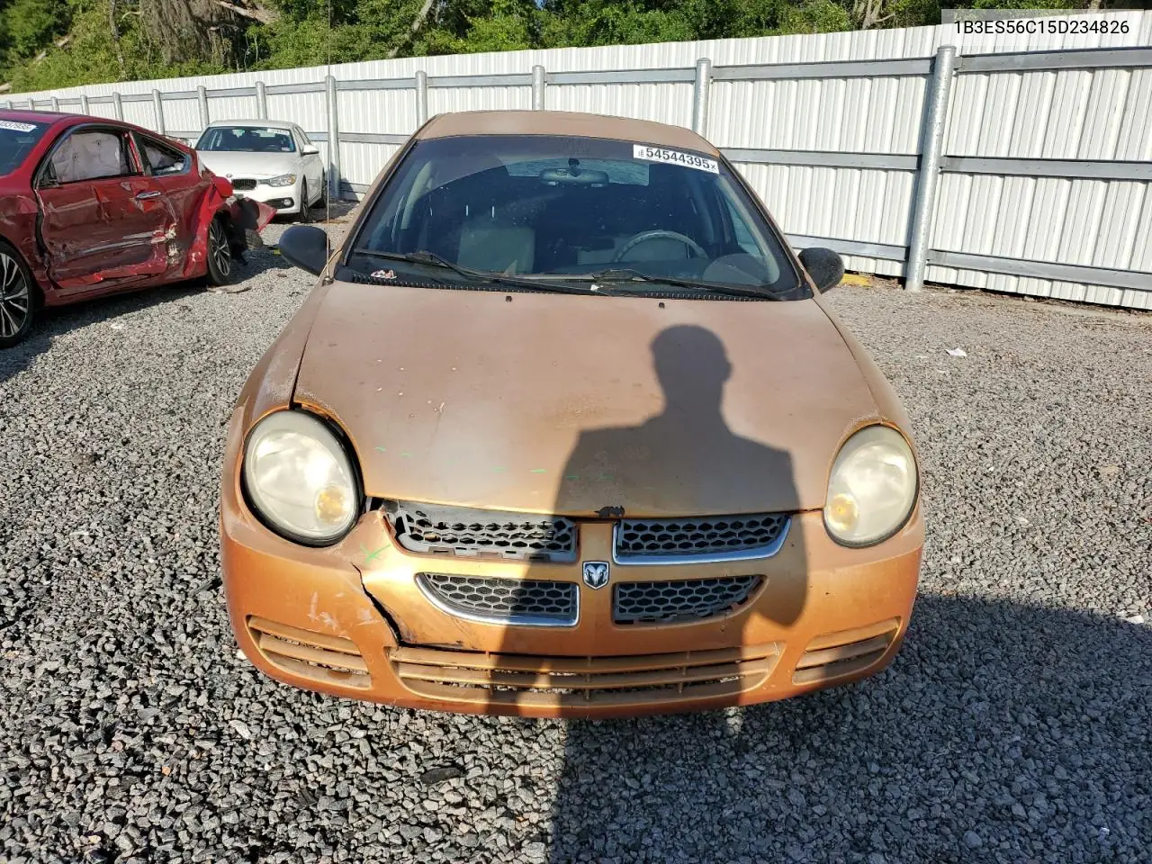 2005 Dodge Neon Sxt VIN: 1B3ES56C15D234826 Lot: 54544395