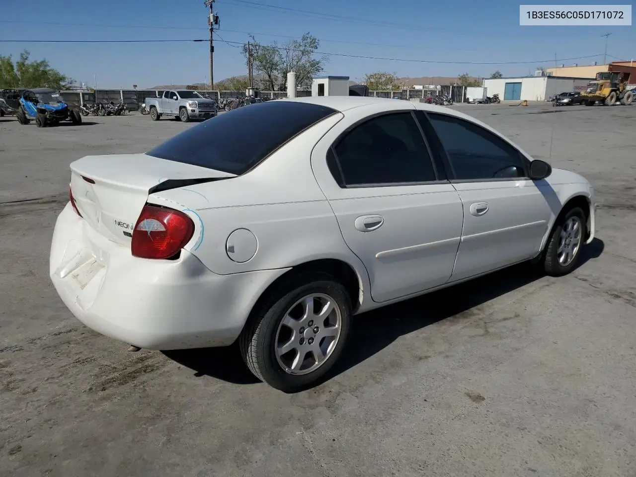 2005 Dodge Neon Sxt VIN: 1B3ES56C05D171072 Lot: 54858405