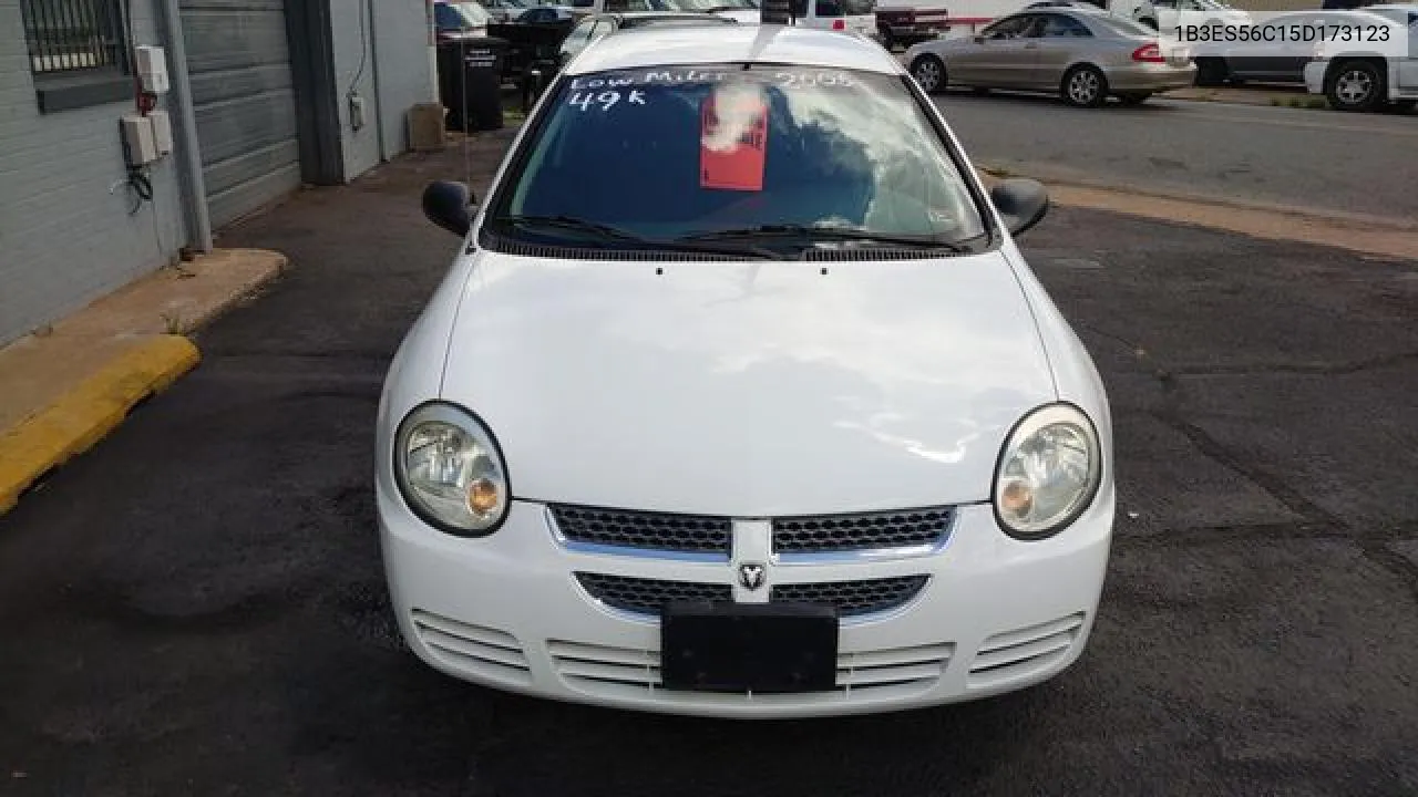 2005 Dodge Neon Sxt VIN: 1B3ES56C15D173123 Lot: 56059332
