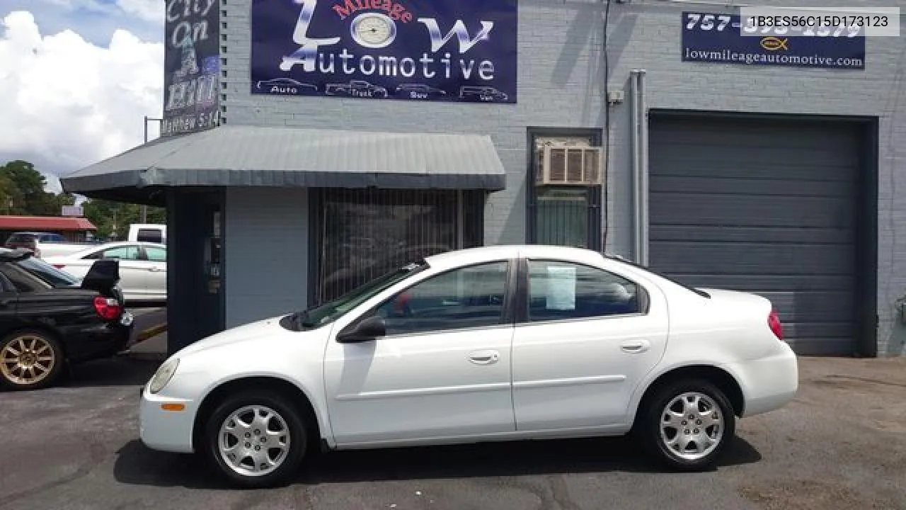 2005 Dodge Neon Sxt VIN: 1B3ES56C15D173123 Lot: 56059332