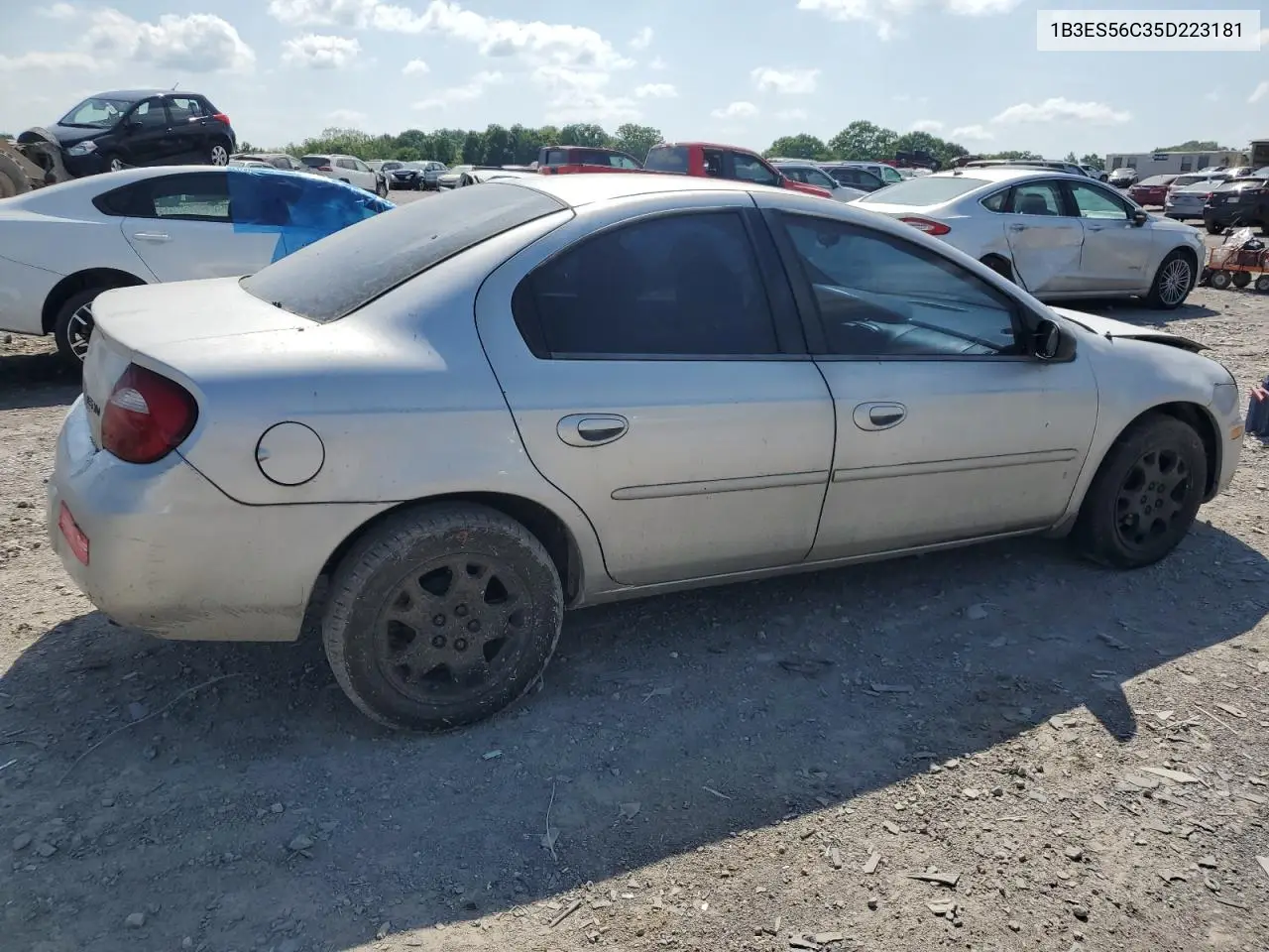 2005 Dodge Neon Sxt VIN: 1B3ES56C35D223181 Lot: 56105035