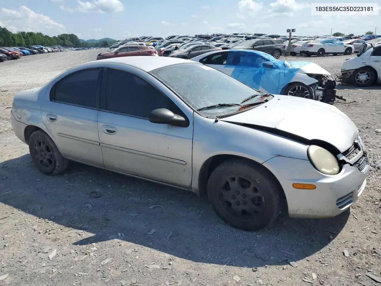 2005 Dodge Neon Sxt VIN: 1B3ES56C35D223181 Lot: 56105035