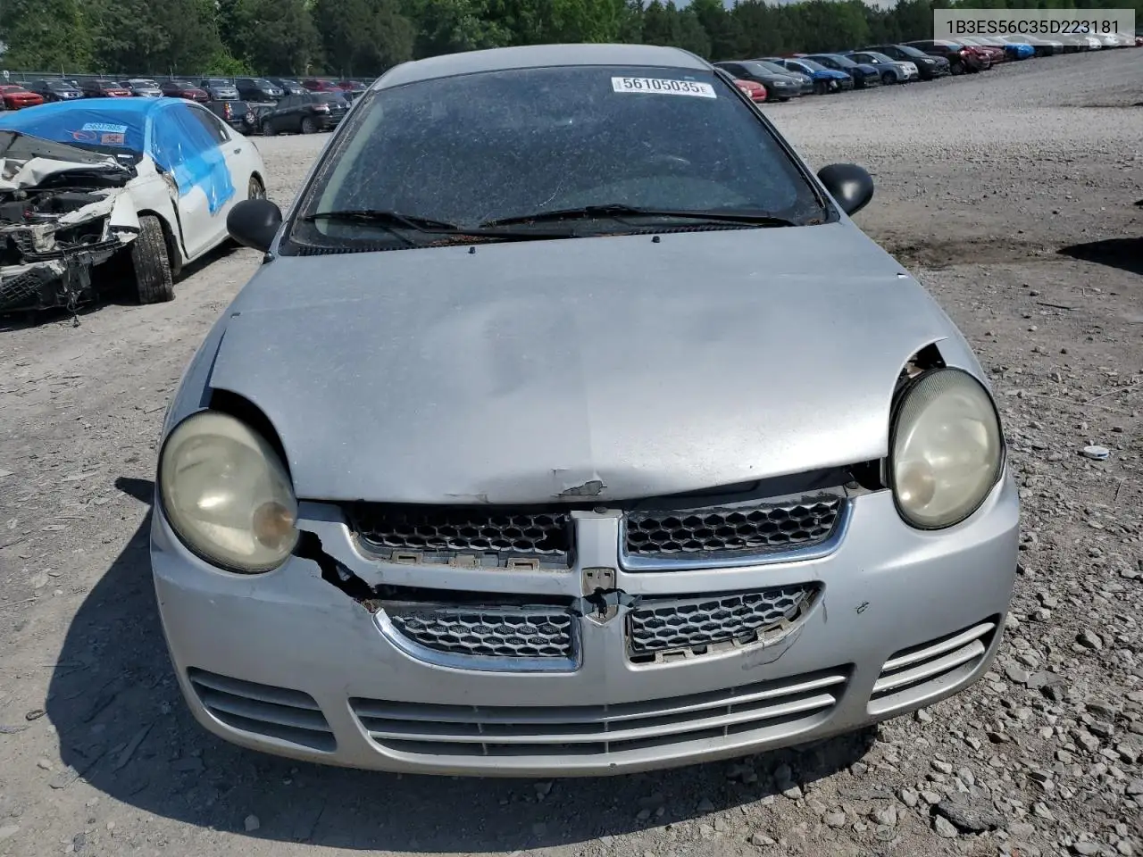 2005 Dodge Neon Sxt VIN: 1B3ES56C35D223181 Lot: 56105035